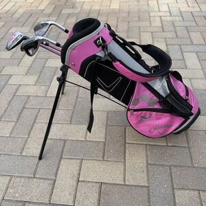 Callaway Xj Junior Set Girls With Bag Not Complete (5h, 3, 9, S)